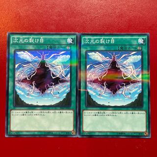 Yu-Gi-Oh Dimensional Fissure [20AP] Normal Parallel Set of 2