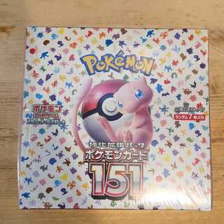 強化拡張パック「ポケモンカード151（イチゴーイチ）」 未開封BOX 　管理03 1BOX