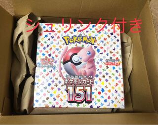 強化拡張パック ポケモンカード151 未開封BOX シュリンク付き  1BOX
