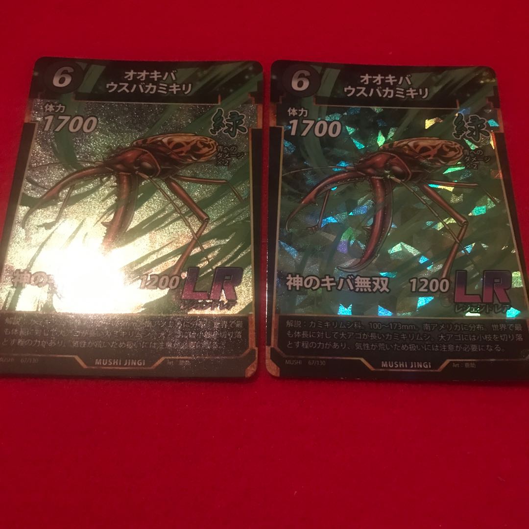 蟲神器 オオキバウスバカミキリ 2枚セット