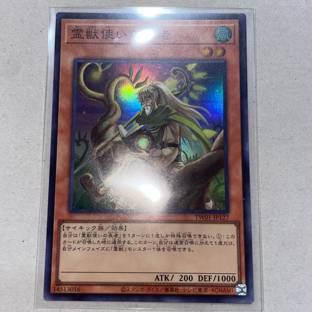 Ritual Beast Tamer Elder Super Rare TW01-JP127