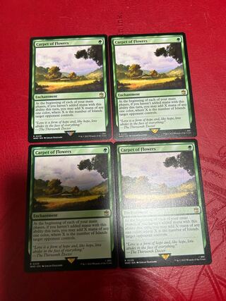 Carpet of Flowers WHO English edition up to 4 copies (price per copy)