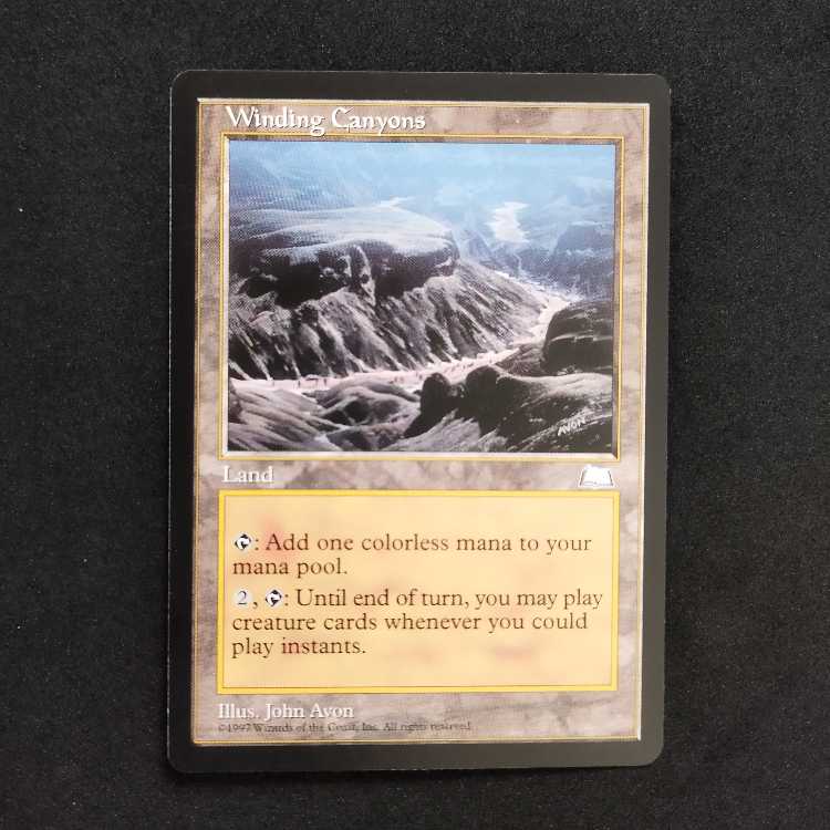 Winding Canyons 1枚