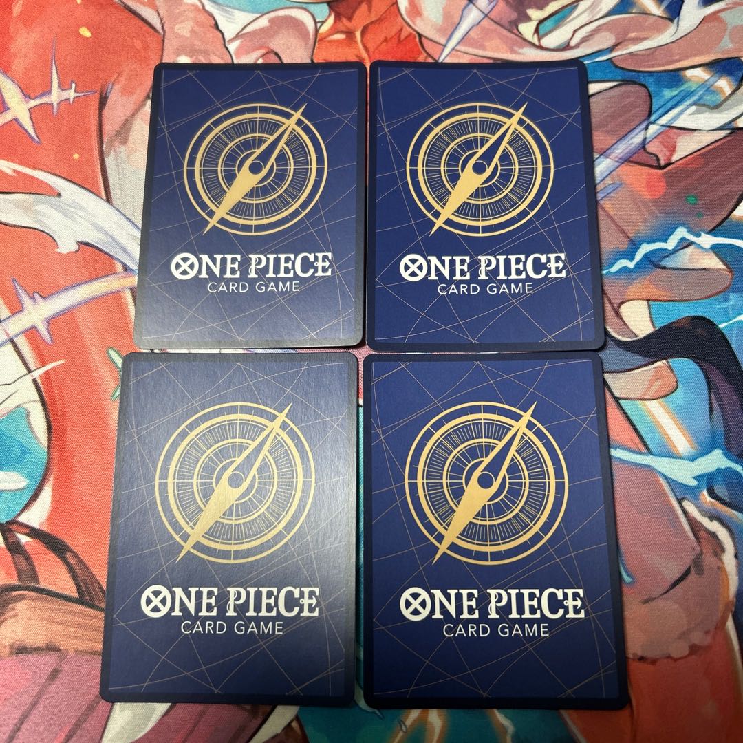 One piece card gecko moria sr 4 cards borsalino sr 4 cards