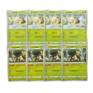 2124【ポケモンカード】ナエトル&ハヤシガメ　各4枚セット