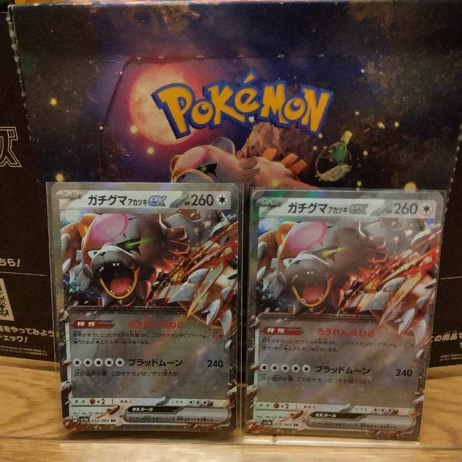 Gachiguma Akatsuki ex RR 052/066 **FREE SHIPPING** **Set of 2***.