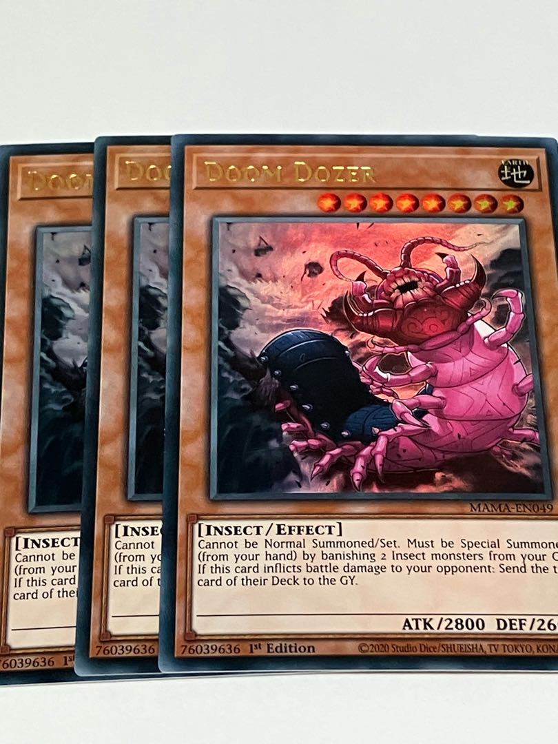 Doom Dozer English EU edition 3 copies