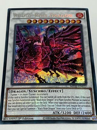 Ruddy Rose Dragon English edition EU edition