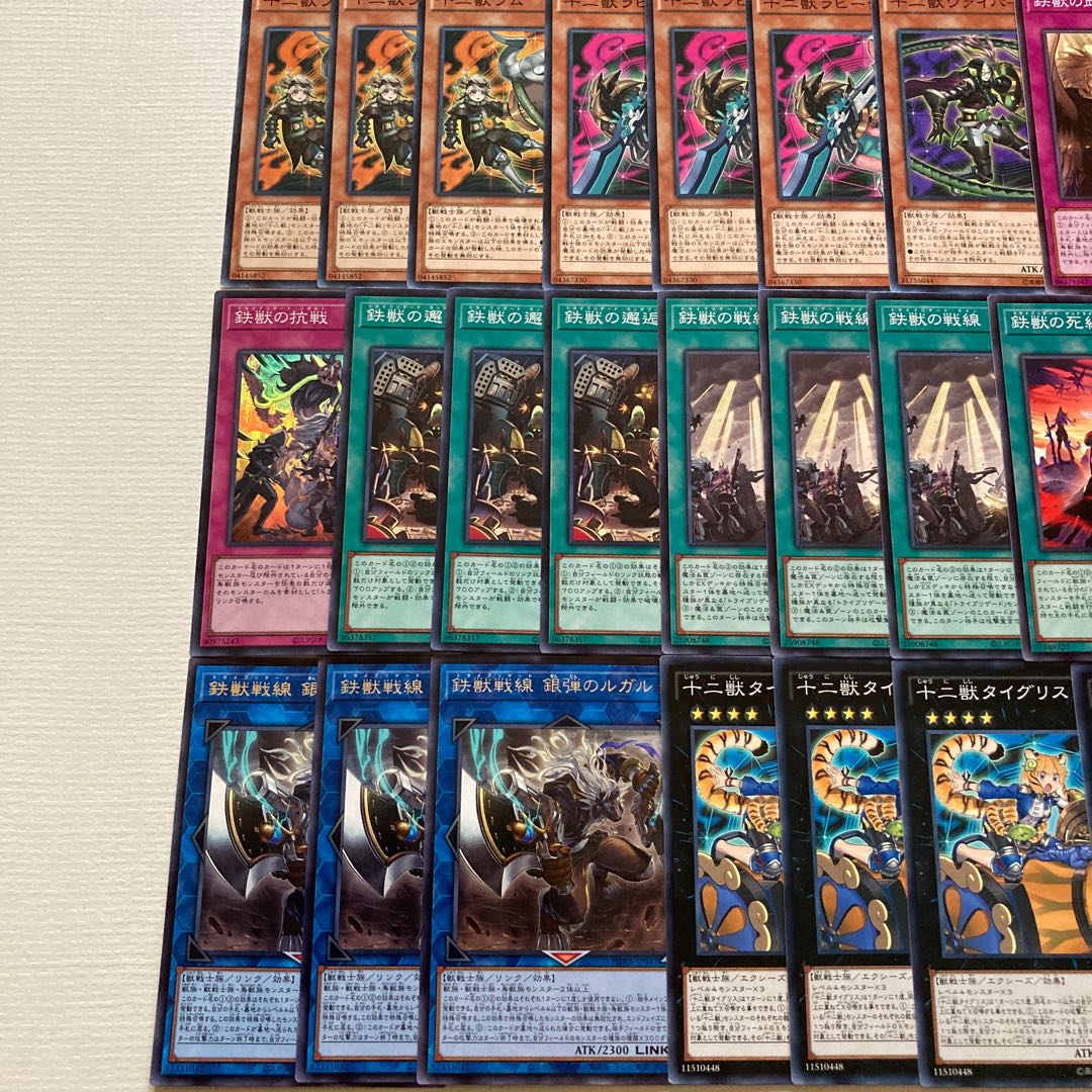 Iron Beast, Twelve Beasts, Deck Parts 43 cards Zoodiac Thoroughblade Tri-Brigade Revolt