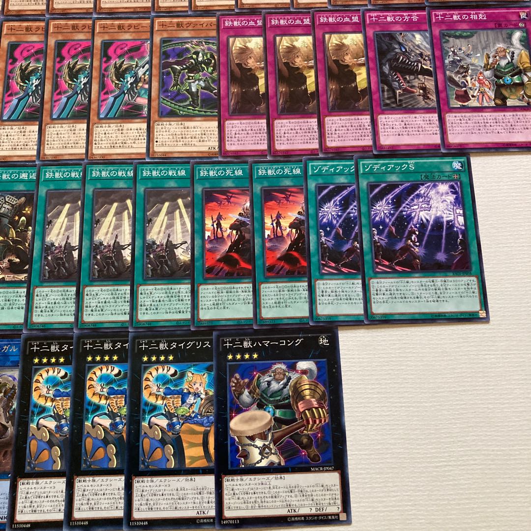 Iron Beast, Twelve Beasts, Deck Parts 43 cards Zoodiac Thoroughblade Tri-Brigade Revolt