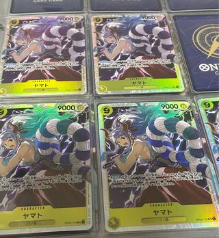 ヤマト4枚セット ワンピースカード