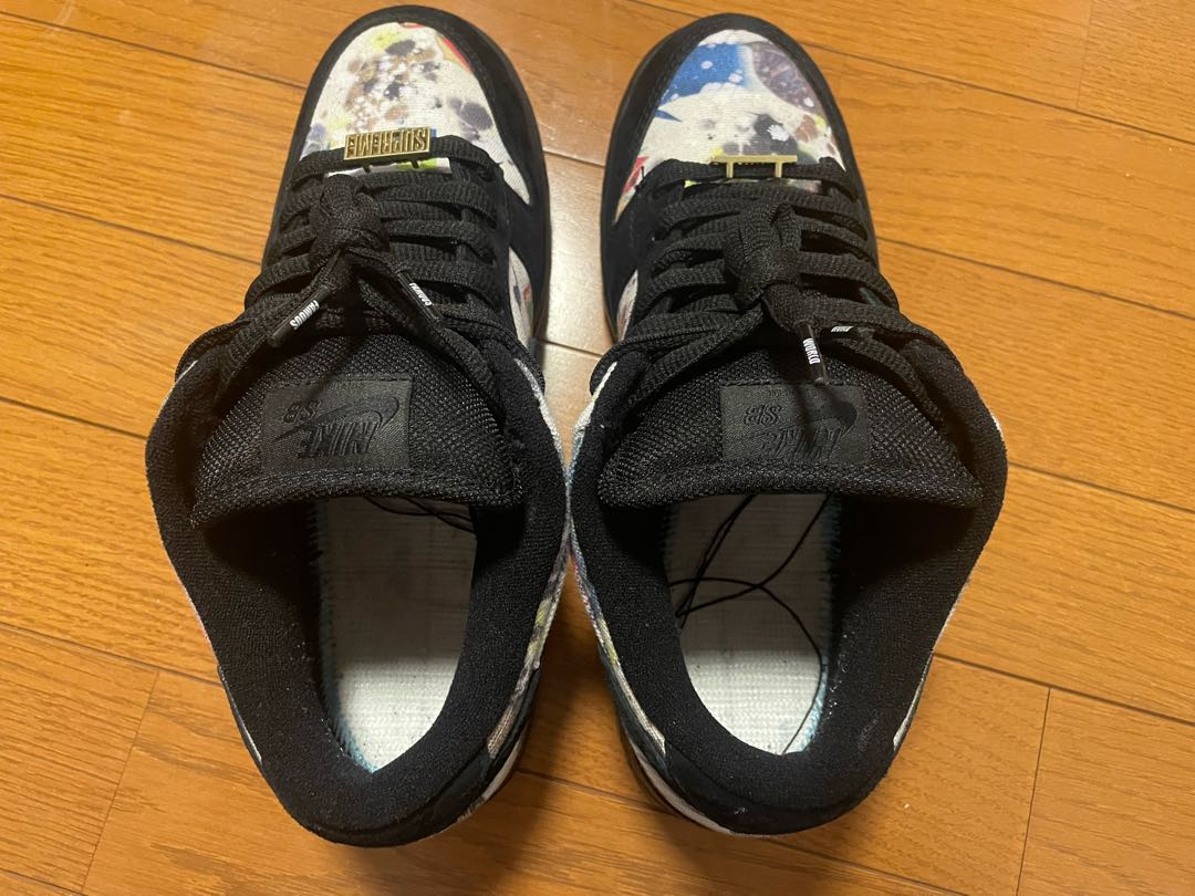 Supreme x Nike SB Dunk Low "Ramelzee" Black/Multi Color 26.5cm