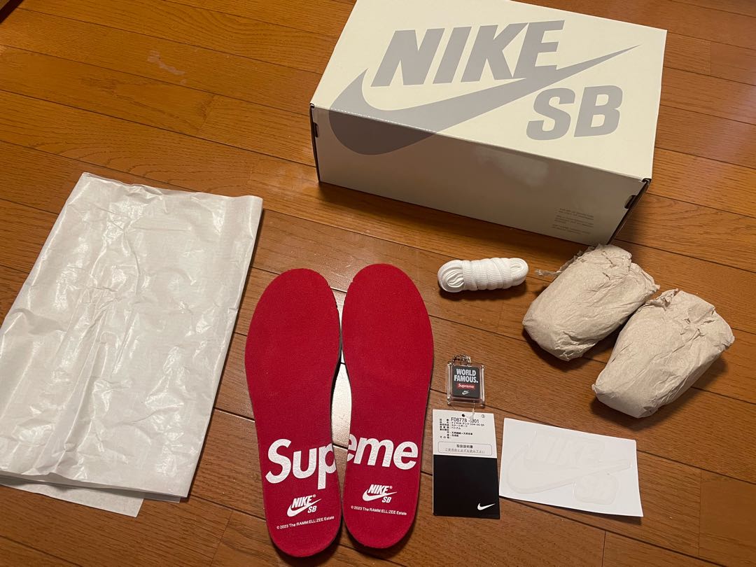 Supreme x Nike SB Dunk Low "Ramelzee" Black/Multi Color 26.5cm