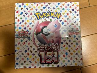 強化拡張パック「ポケモンカード151（イチゴーイチ）」 未開封BOX  1BOX