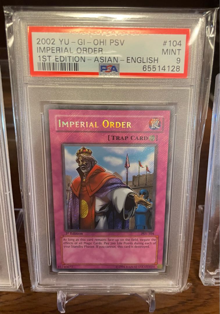 Lowest Price PSA9 Imperial Order Imperial Order Asia Edition