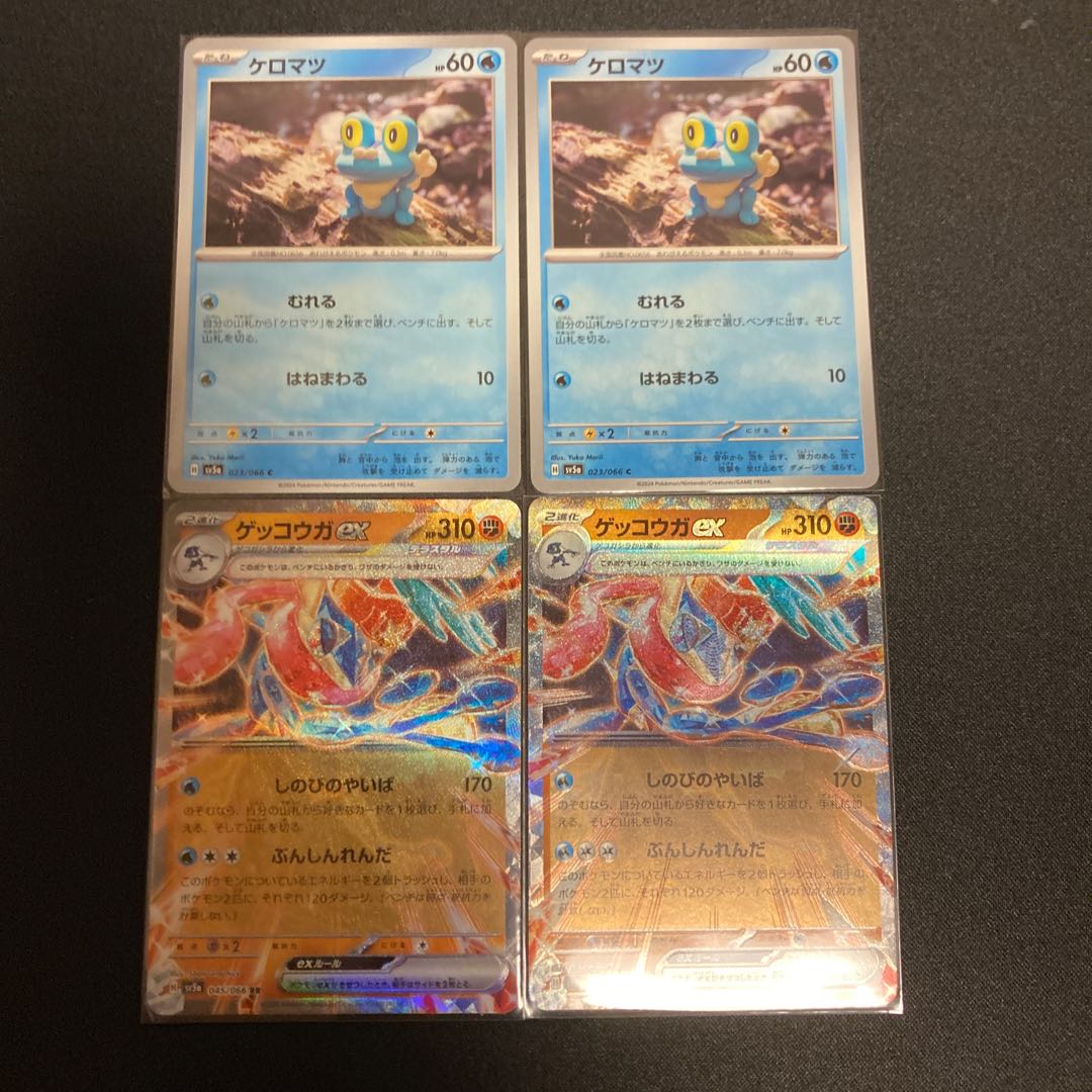 Greninjaex Froakie Set
