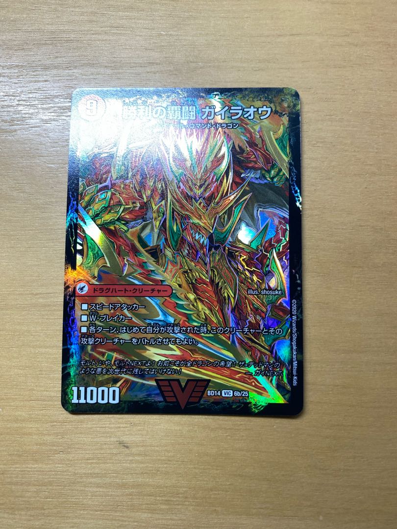 Ha Fighting Shoguryu Sword Gaiowu Burn｜Ha Fighting Gaiowu VIC 6a/25｜6b/25