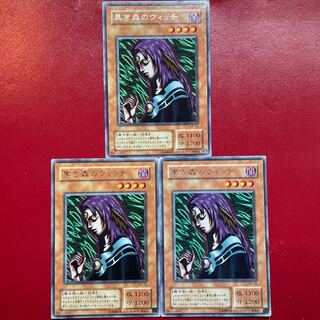 Yu-Gi-Oh Witch of the Black Forest [ME] Rare Character Rare Set of 3