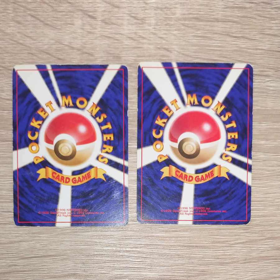 ナツメのゴース&ナツメのゴースト ポケモンカード旧裏