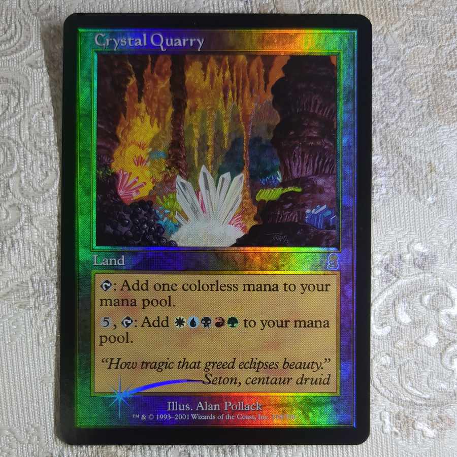 ODY] Foil Water Crystal Mining Site [English