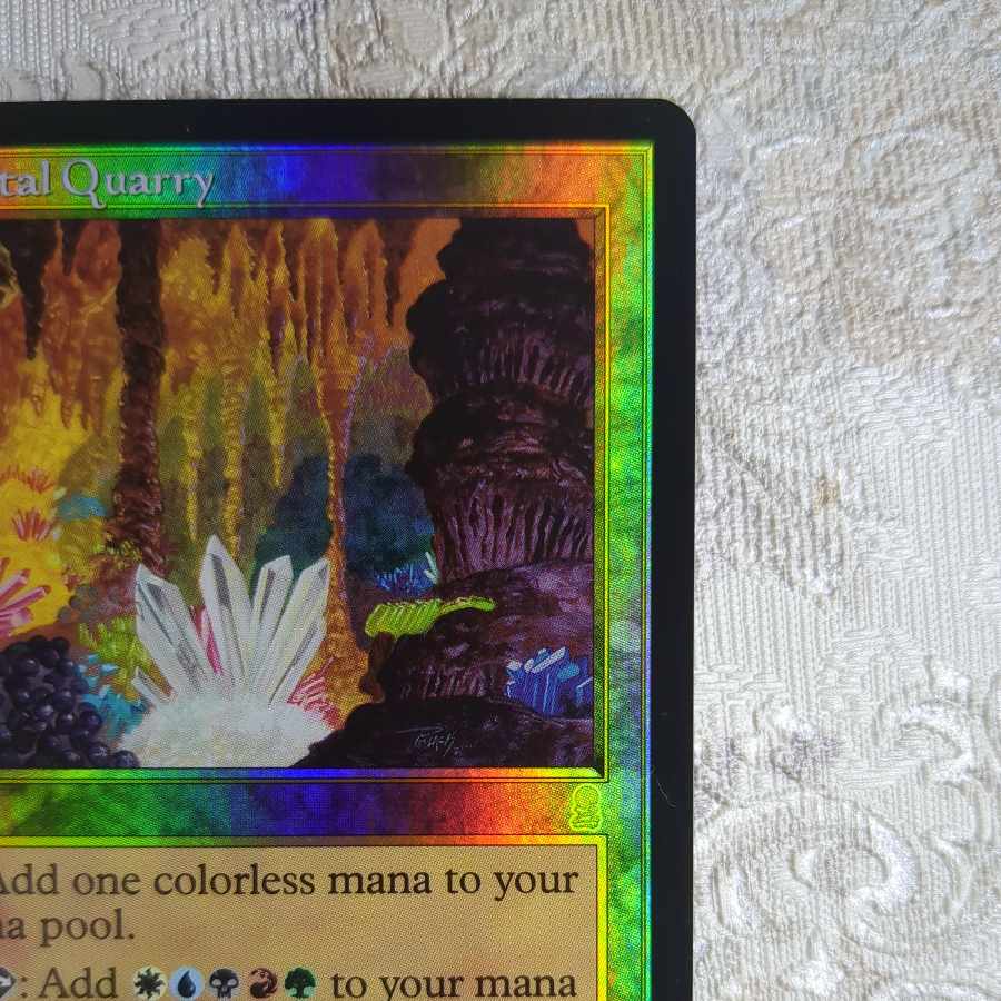 ODY] Foil Water Crystal Mining Site [English