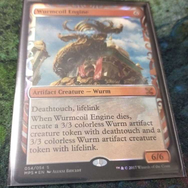 MTG MPS Wurmcoil Engine Masterpiece foil