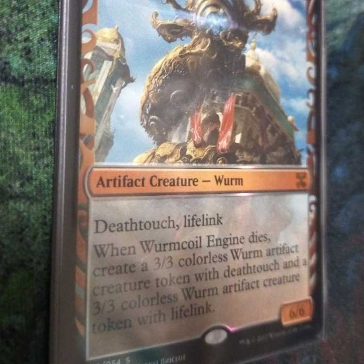 MTG MPS Wurmcoil Engine Masterpiece foil