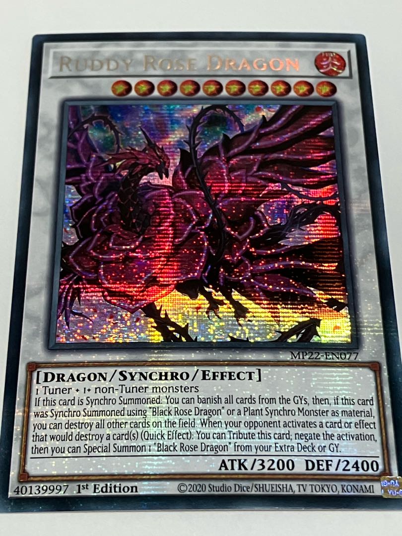 Ruddy Rose Dragon English edition EU edition