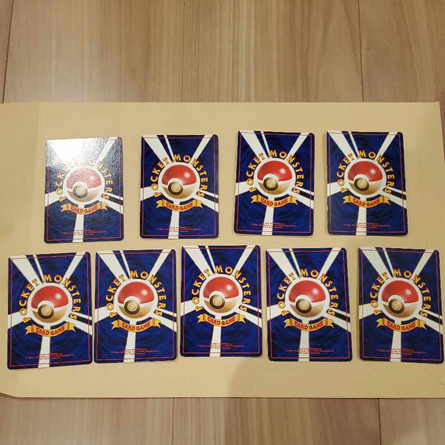 Pokemon Card Old Back Zapdos Raichu Electrode Magneton Ampharos Electabuzz