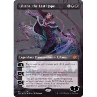 最後の望み、リリアナ　テクスチャーfoil テクスチャーFOIL】【日】最後の望み、リリアナ/Liliana, the