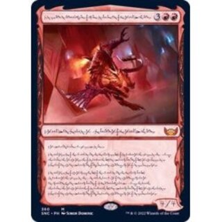 (FOIL)(Phyrexian) Urabrask, Heretic Praetor [Phyrexian] [SNC].