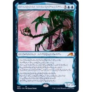 [EX+](FOIL)(Phyrexian) Jin-Gitaxias, Progress Tyrant of Expansion* Collector from Flareon [Phyrexian] [NEO