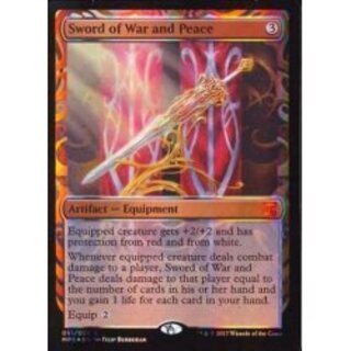 [EX+](partial gloss FOIL)Sword of War and Peace/Sword of War and Peace《English》[MPS].