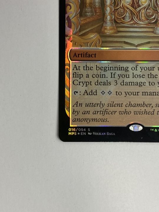 [EX+](partial gloss FOIL)Mana Crypt/Mana Crypt [English] [MPS].