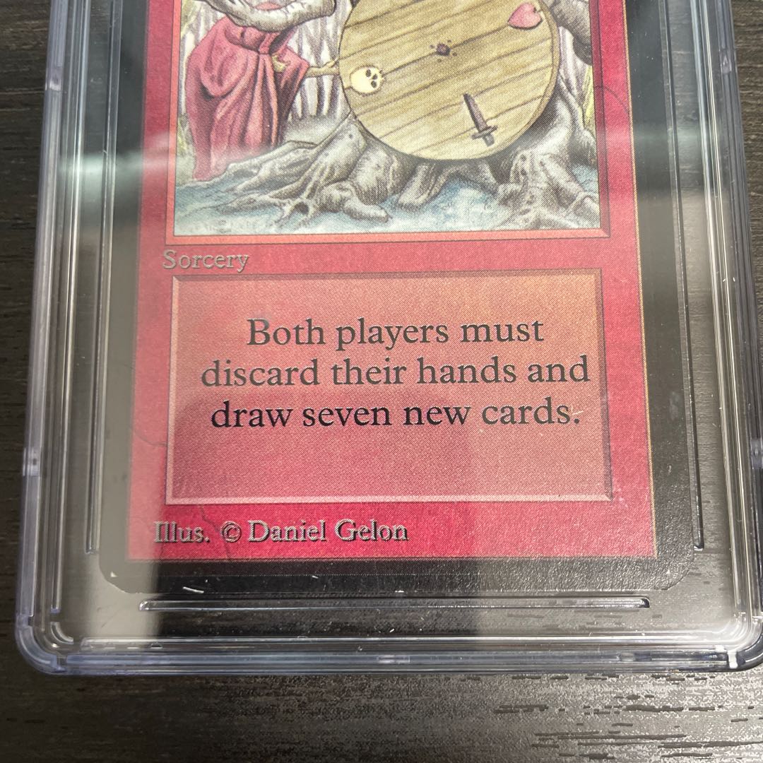 マジック：ザ・ギャザリング Wheel of Fortune LEA CGC7 MTG Wheel Of Fortune Revised CGC 7 Near Mint Magic the