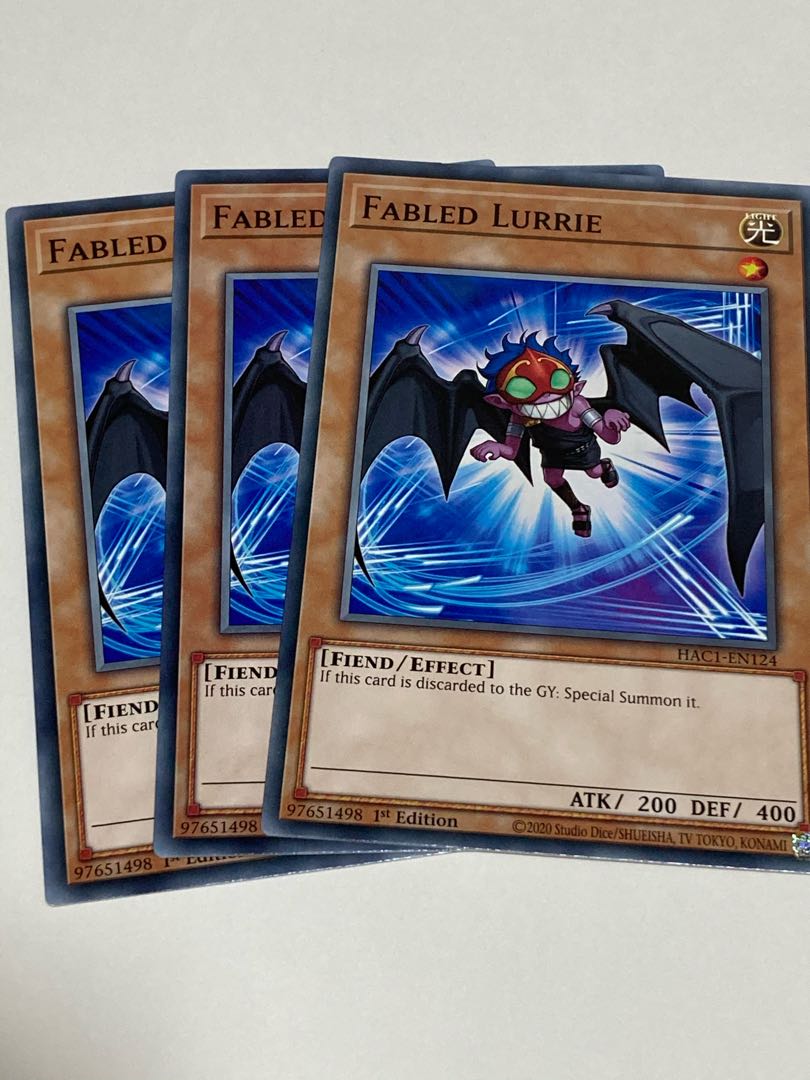 Fabled Lurrie English EU edition 3 copies