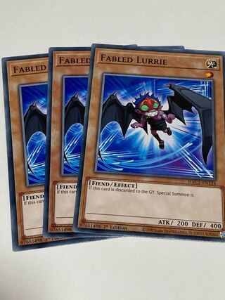 Fabled Lurrie English EU edition 3 copies