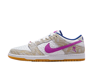Rayssa Leal x Nike SB Dunk Low PRM "Pure Platinum and Vivid Purple" Pure Platinum/Vivid Purple/White 24.5cm