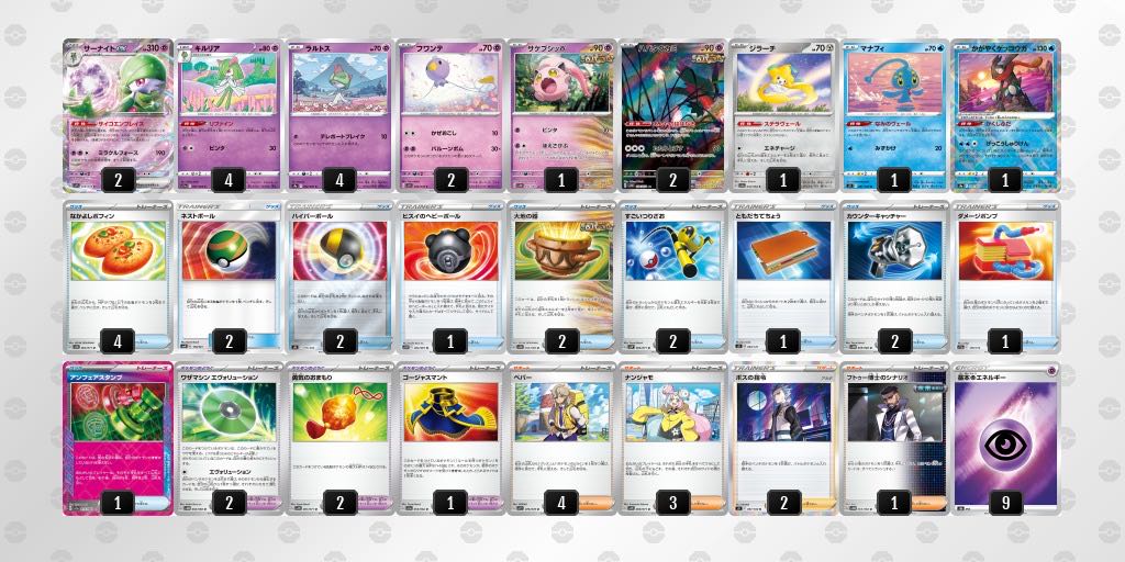 City winner, Gardevoir deck!