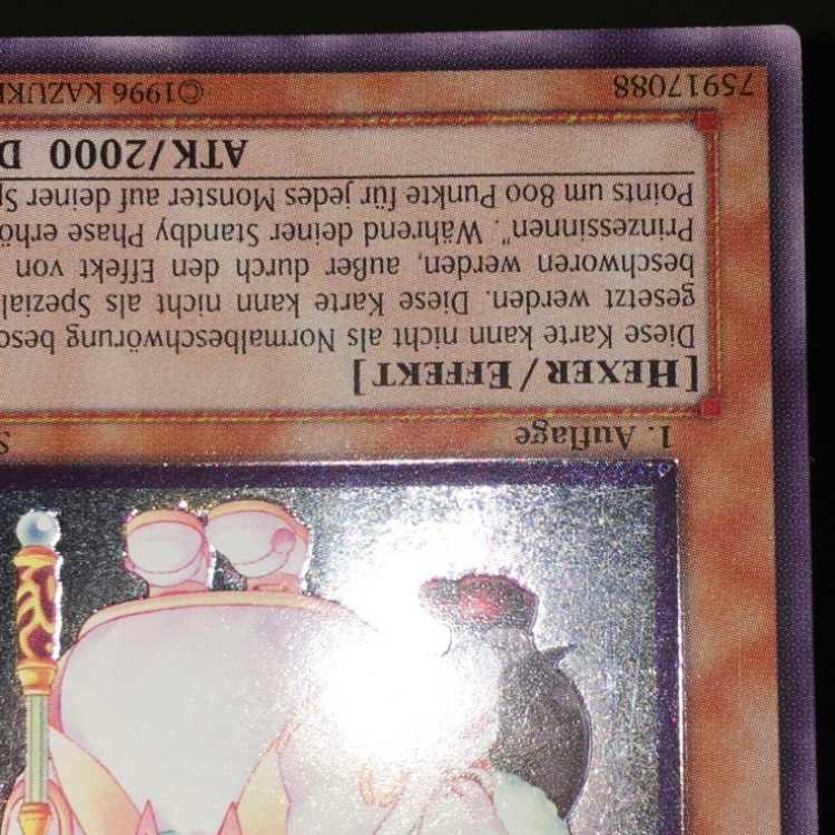 Yu-Gi-Oh! Doitsu Language Relief 1st EU Princess Pikeru 1 copy