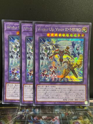 Yu-Gi-Oh Studio 9962 Wake Up Your E-HERO Secret Rare JP012