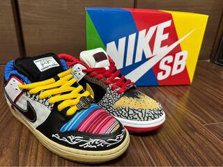 ナイキ SB ダンクロー Se "ホワット ザ Pロッド" スポーツ レッド/ブラックバーシティ メイズメイズ 26cm