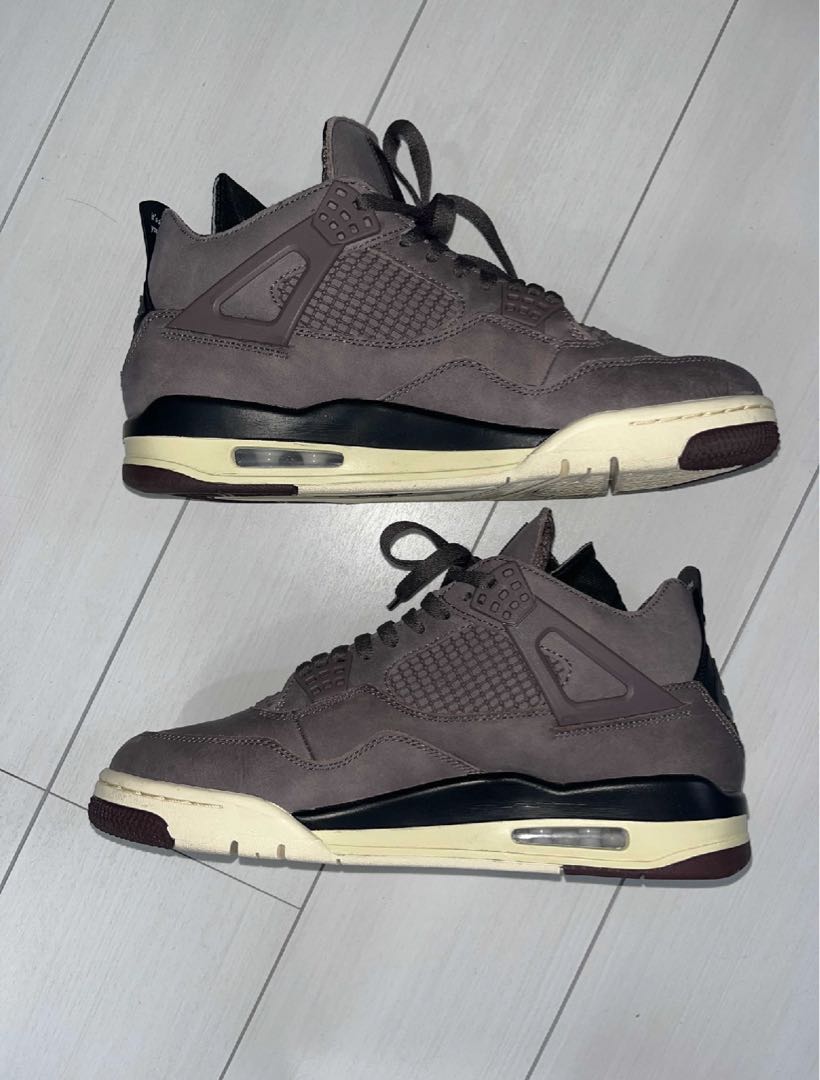 A Ma Ma Ma Niel x Nike Air Jordan 4 "Violet Ole" Violet Ole/Medium Ash/Black/Muslin 28.5cm