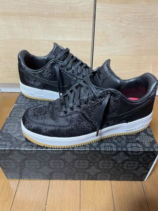 Fragment x Clot x Nike Air Riryoku1 Low "Black" 27.5cm