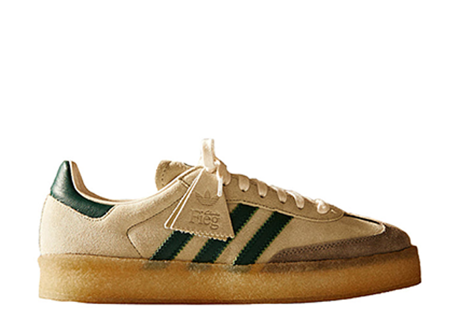 Ronnie Feig x Clarks x adidas Samba "Ho Wight/Green/Gum" 27cm