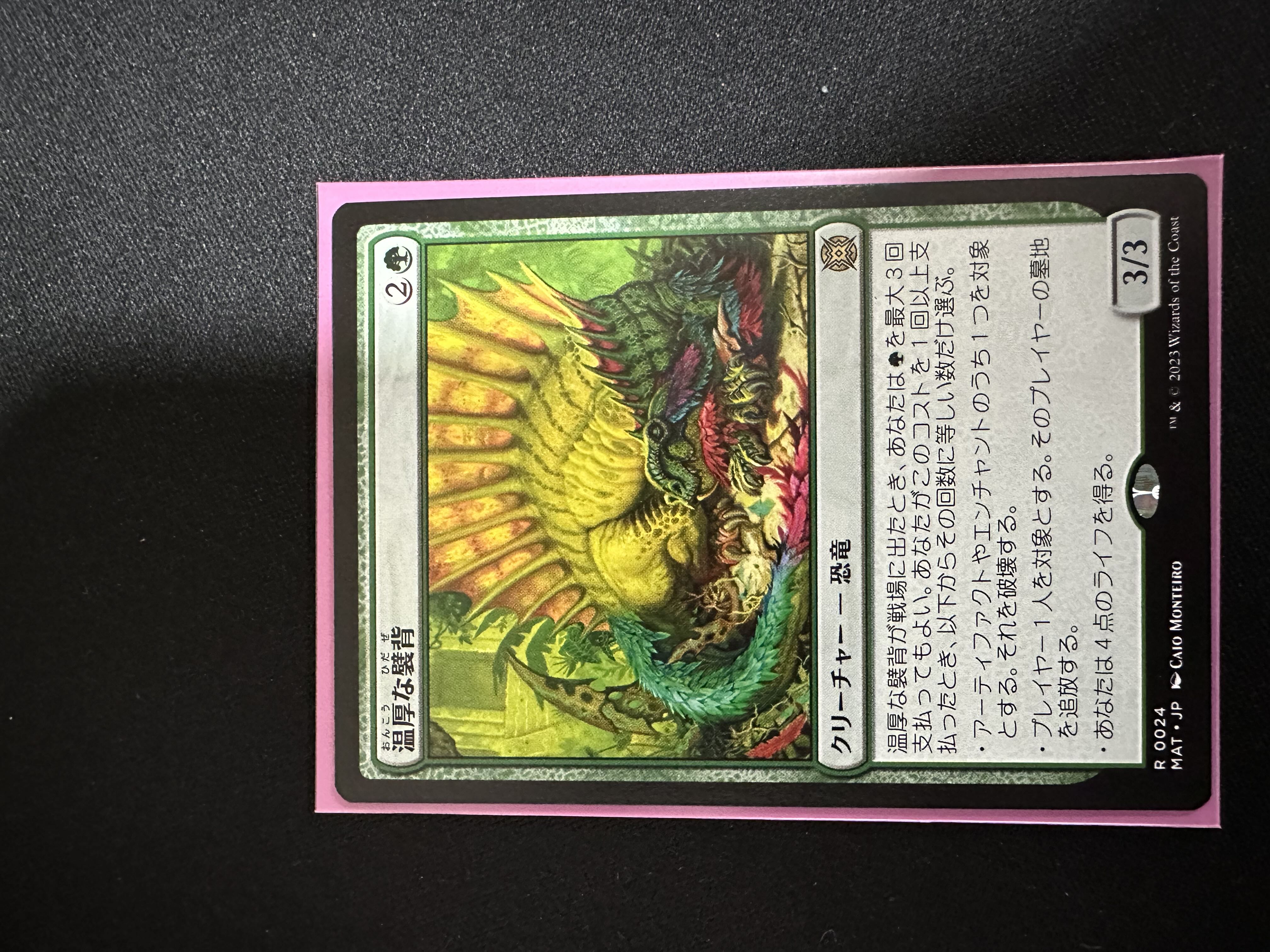 MTG] Warm folds 024 R [MAT].
