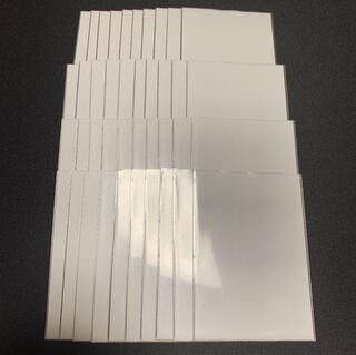 絶版 白フォーラムスリーブ 40枚