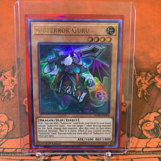 【カードケース付き】遊戯王 英語版 サブテラーの導師 ウル