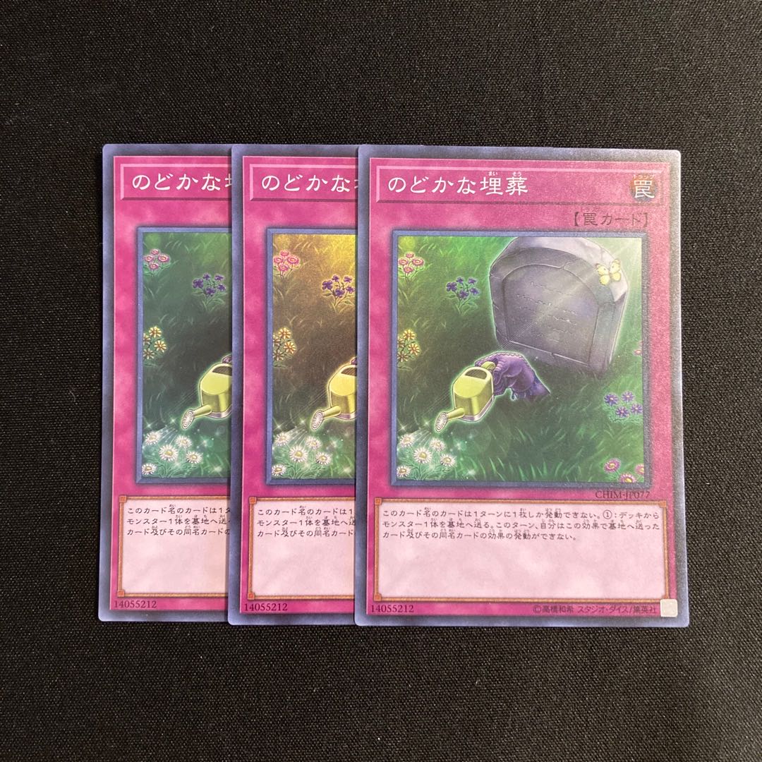 専用(2点)m273 のどかな埋葬 スーパーレア 3枚セット 遊戯王 トレトレ