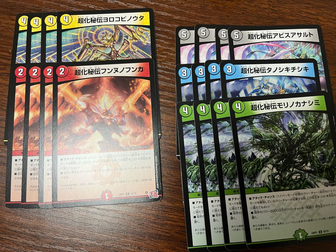 Psychicized Secret: Hunununohunka - Psychicized Secret: Tanoshiki Chishiki - Psychicized Secret: Morinokanashimi - Psychicized Secret: Abyssal Assault - Psychicized Secret: Joyowinouta 4 copies each